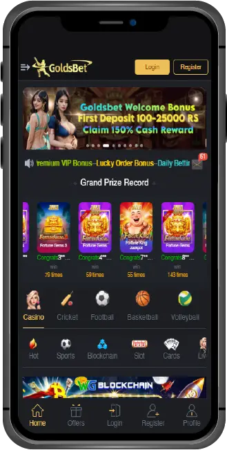 goldsbet game screenshot on android